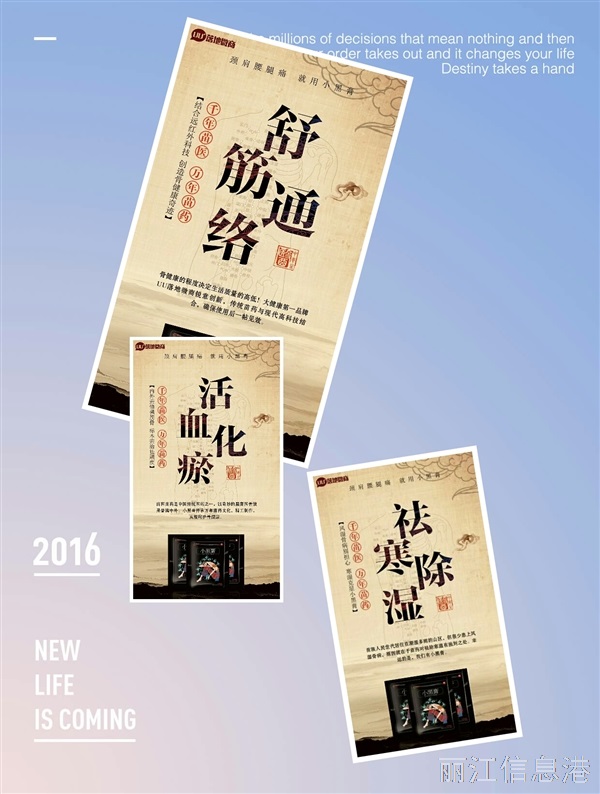         花紅小黑膏專治風濕骨病
